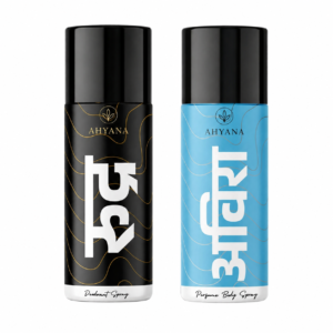 AHYANA Rudra + Aveera Deodorant Combo Pack for Unisex