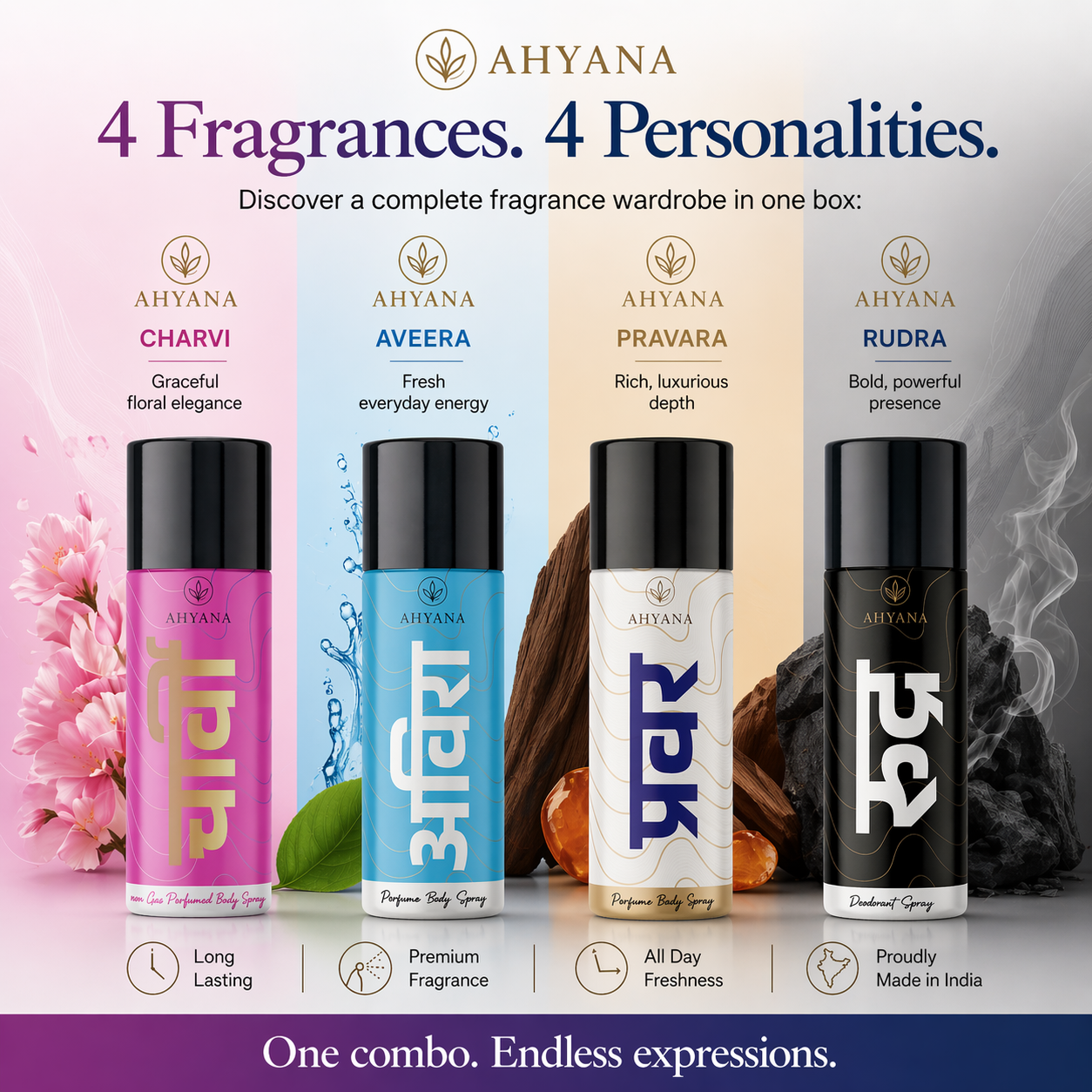 AHYANA Signature Combo (Pack of 4) - Image 3